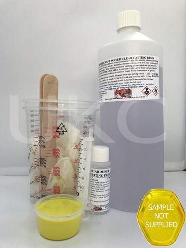 Water clear casting - casting, 1kg