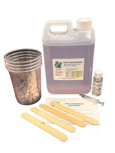 Clear casting resin kg - resin,