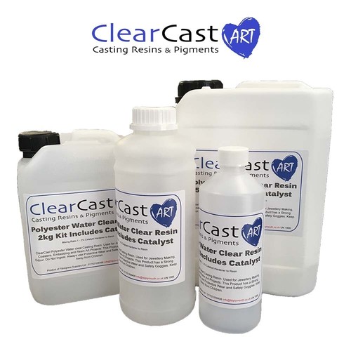 Casting resin water - resin, clear