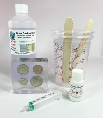 Resin water clear - water, casting